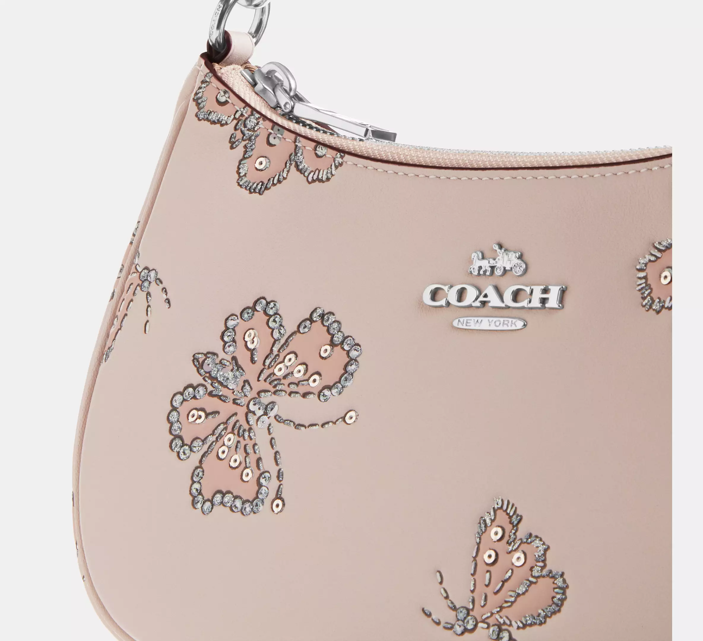 Teri Shoulder Bag With Butterfly Print