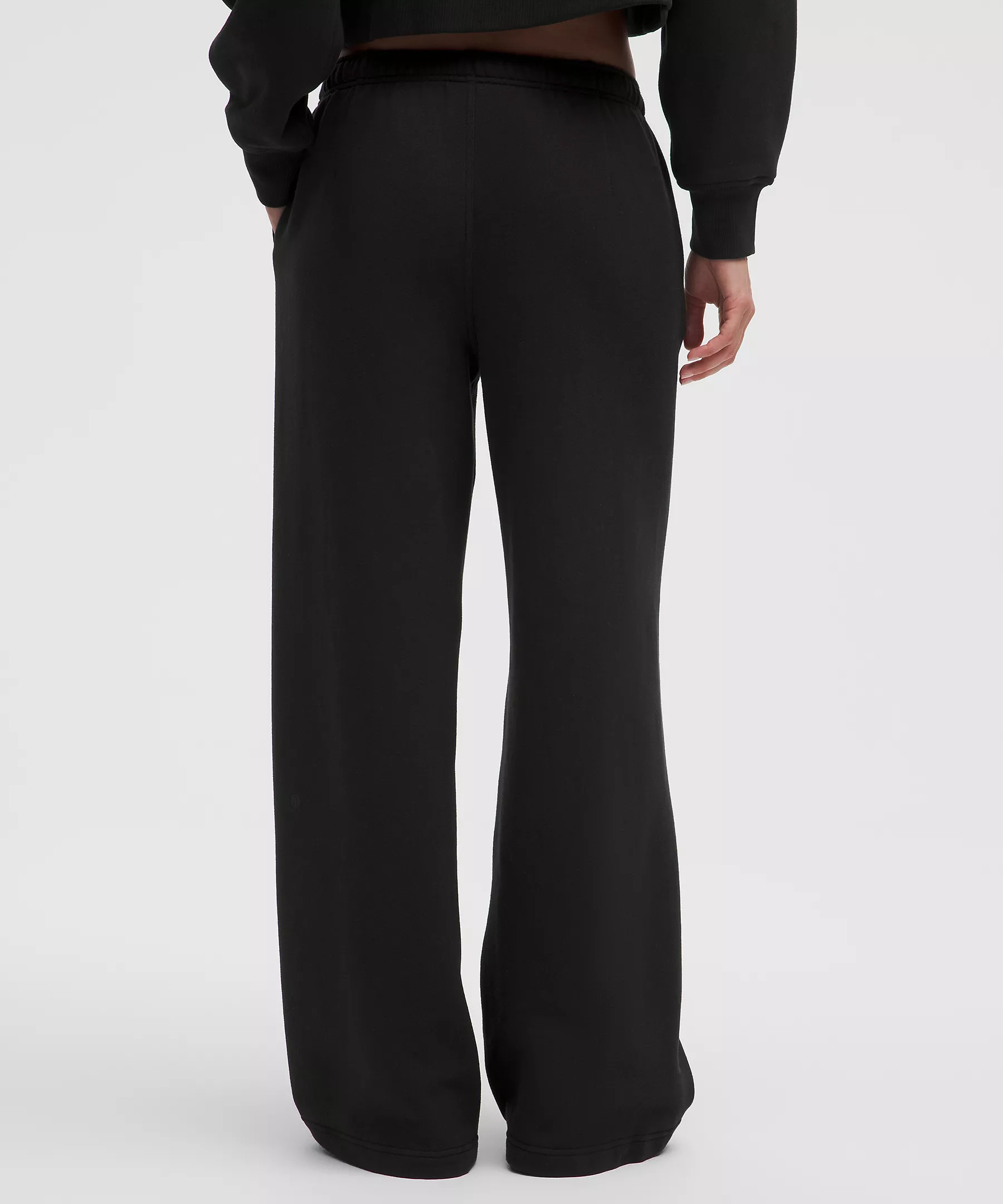 Scuba Full-Zip Hoodie & Mid-Rise Wide-Leg Pant Set