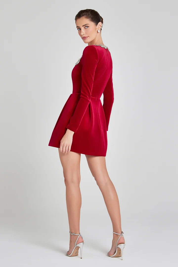 Elodie Velvet Dress