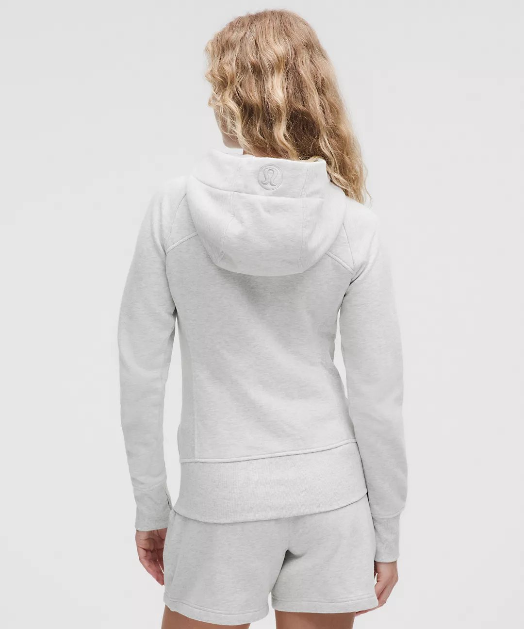 Scuba Full-Zip Hoodie & Mid-Rise Wide-Leg Pant Set
