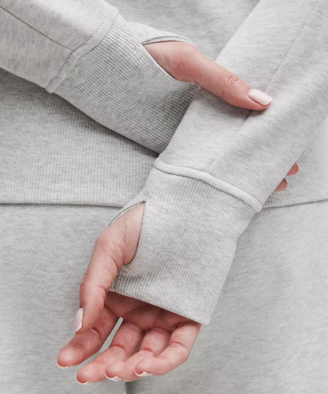 Scuba Full-Zip Hoodie & Mid-Rise Wide-Leg Pant Set