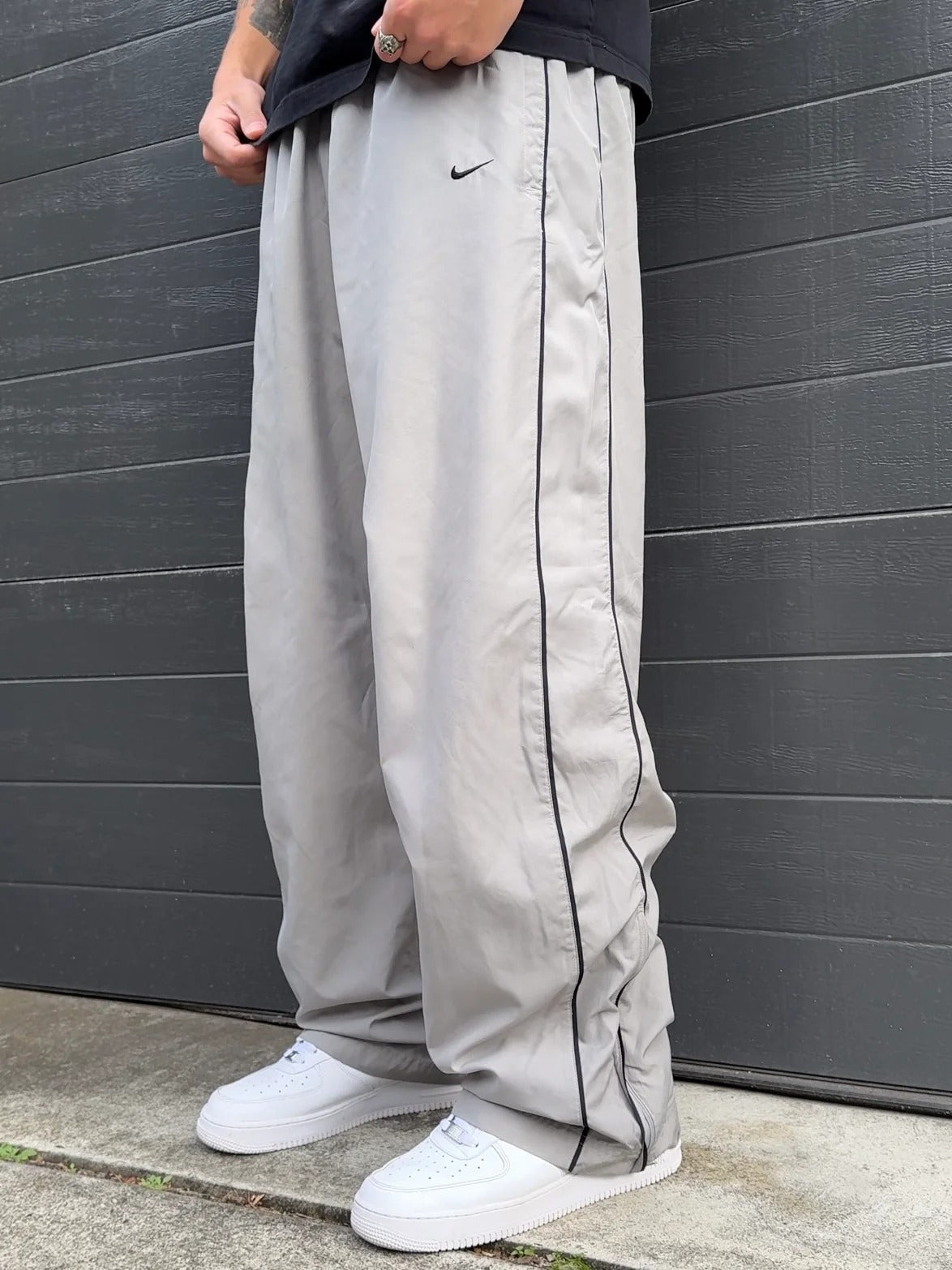 Light Brown & Black Stripe Track