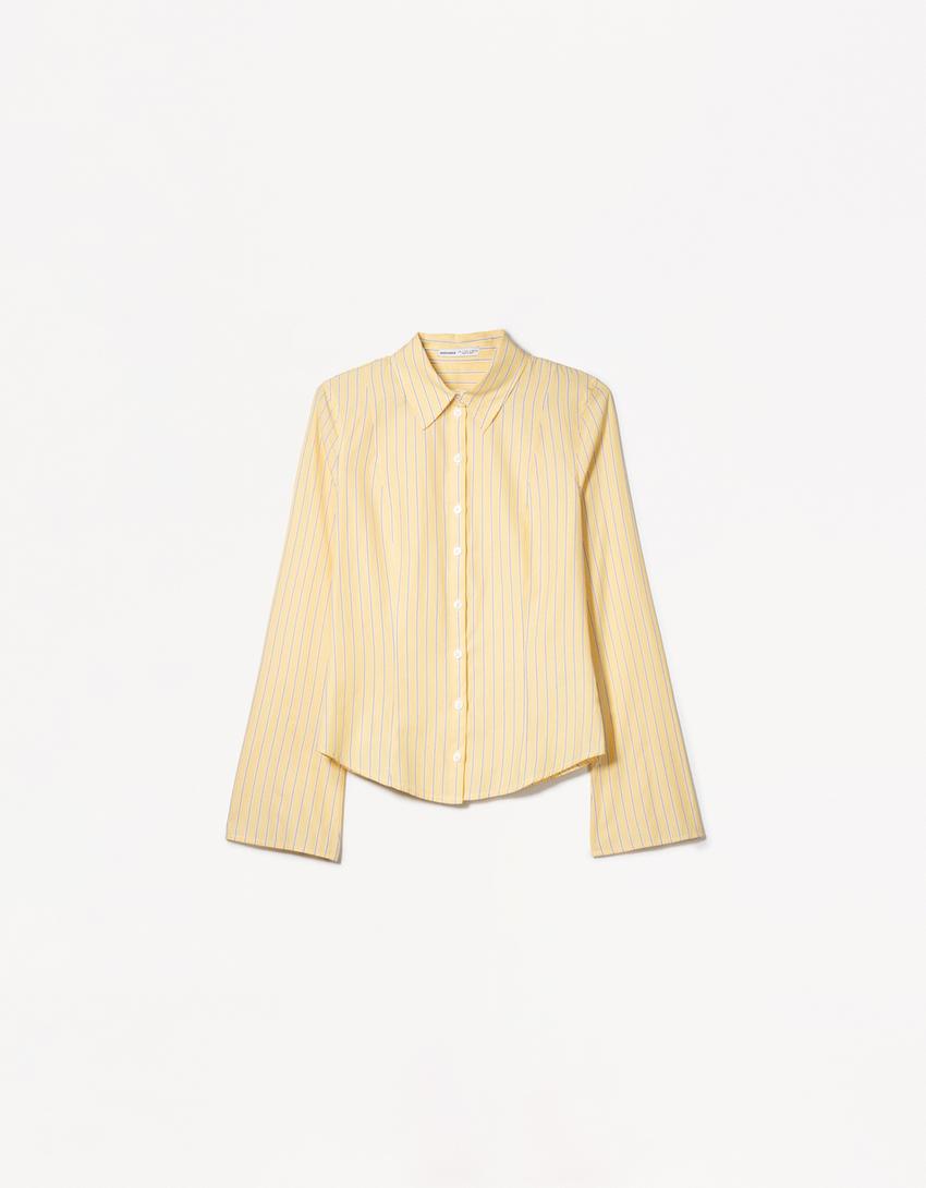 BLOUSE WITH WIDE SLEEVES