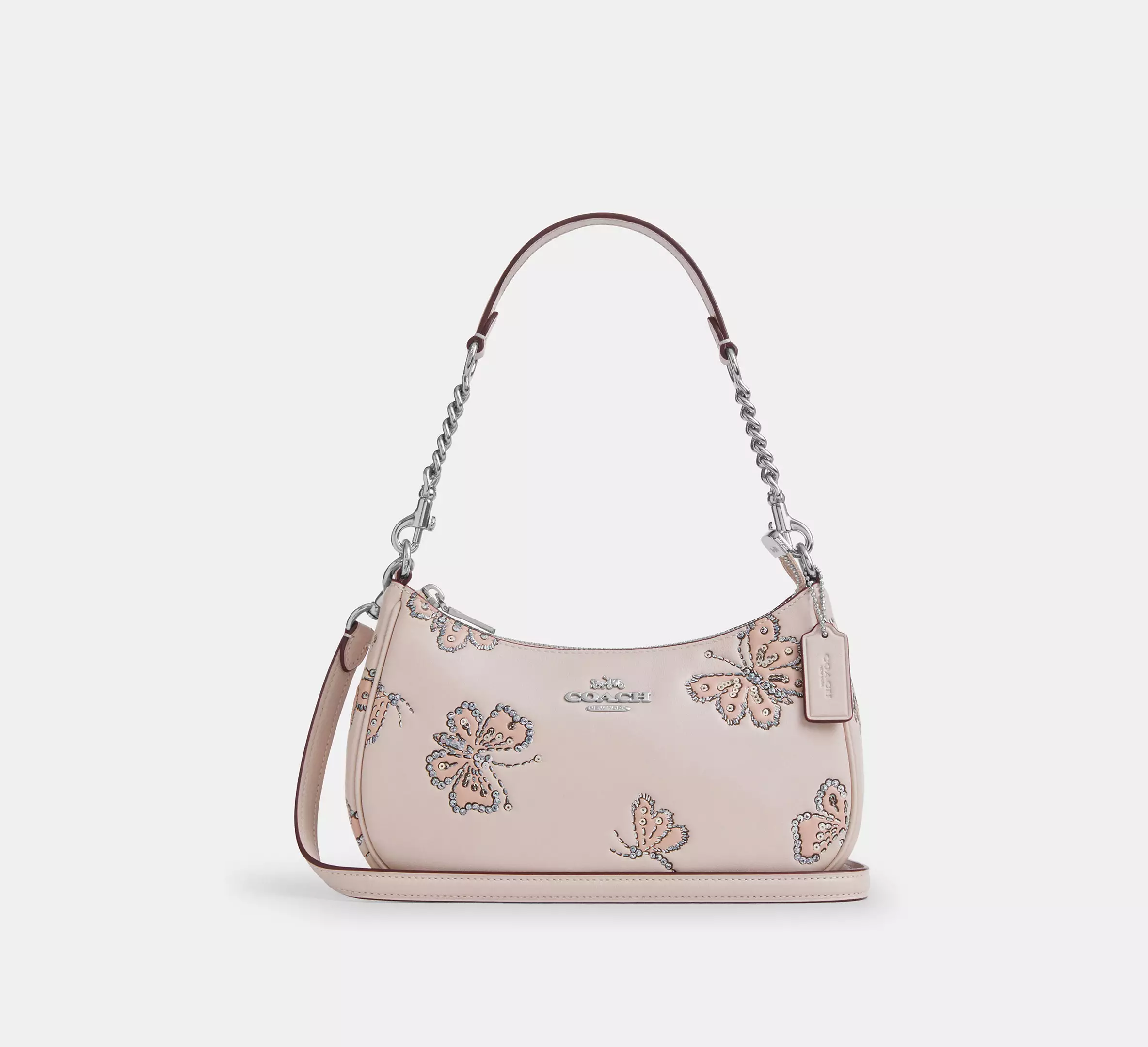 Teri Shoulder Bag With Butterfly Print