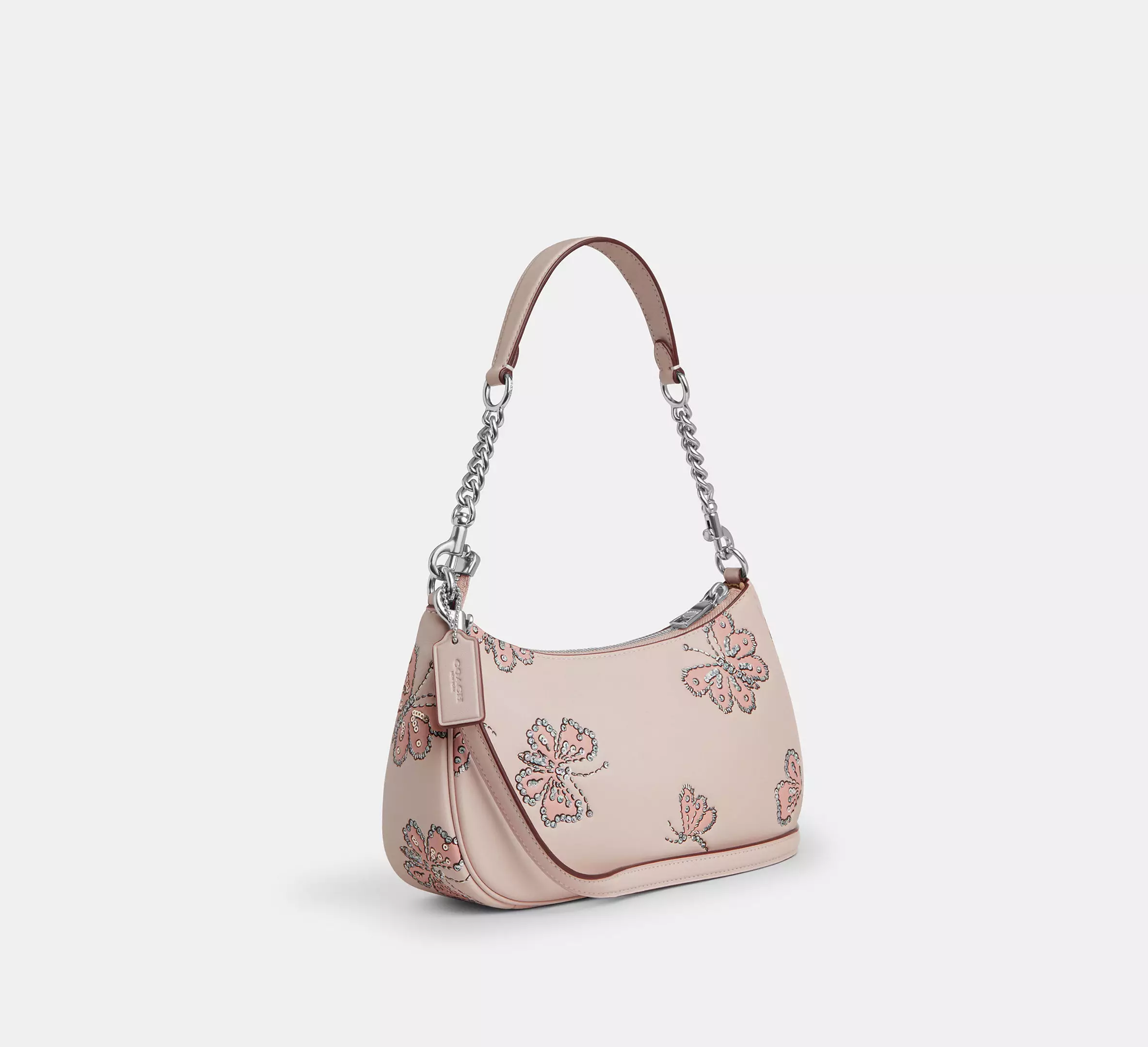 Teri Shoulder Bag With Butterfly Print