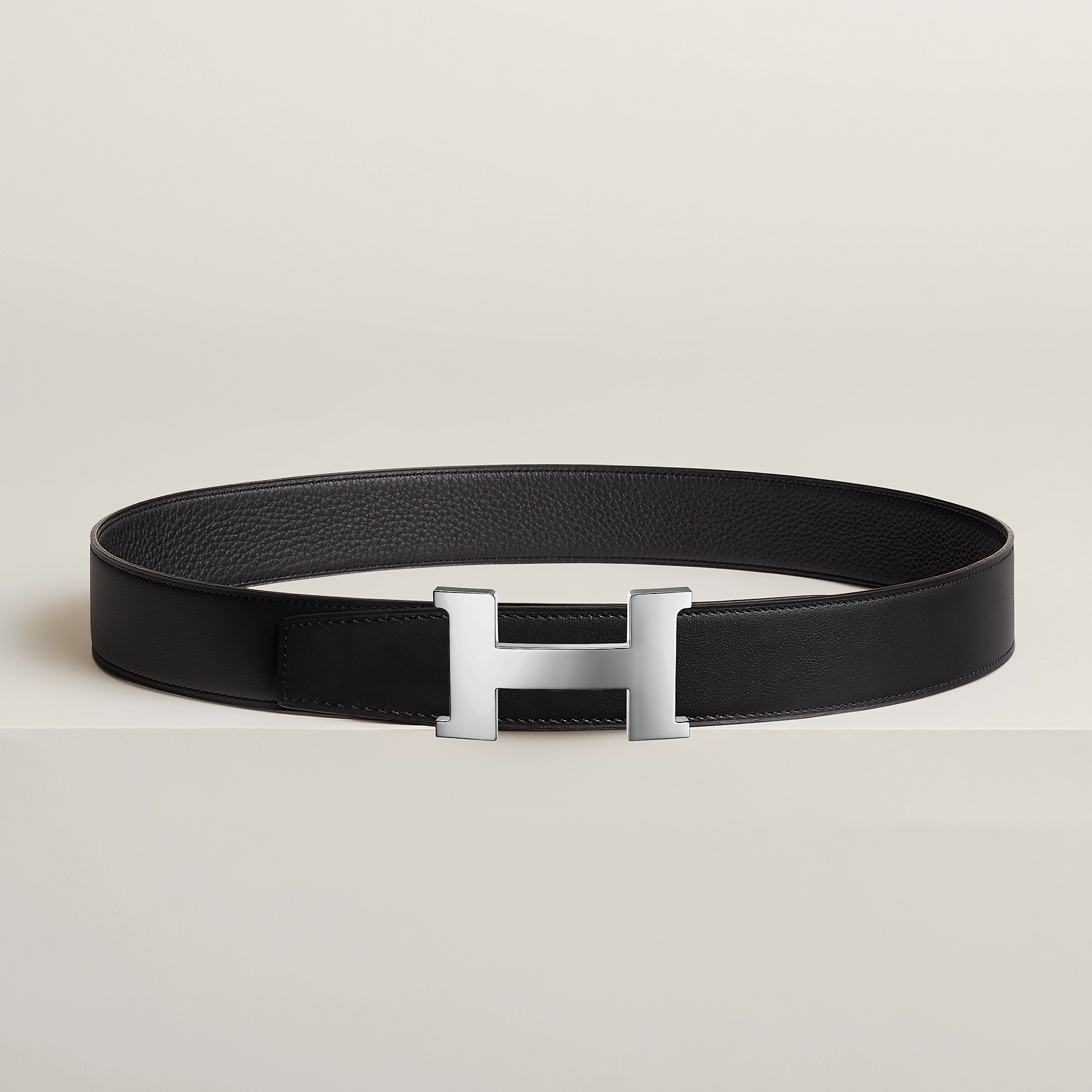 Constance Belt Buckle & Reversible Leather Strap 38 mm
