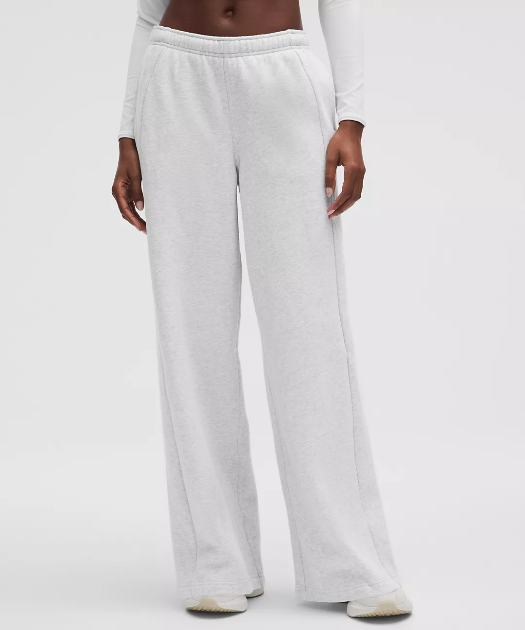 Scuba Full-Zip Hoodie & Mid-Rise Wide-Leg Pant Set