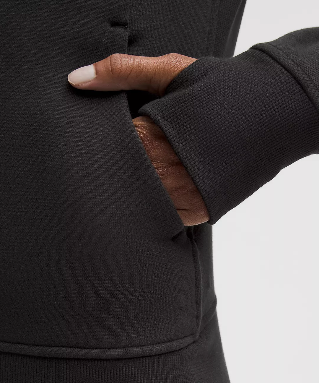 Scuba Full-Zip Hoodie & Mid-Rise Wide-Leg Pant Set