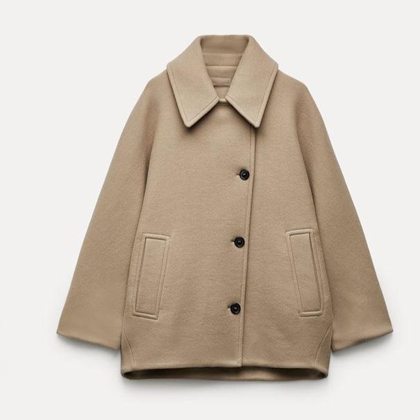 Oversized wool coat™